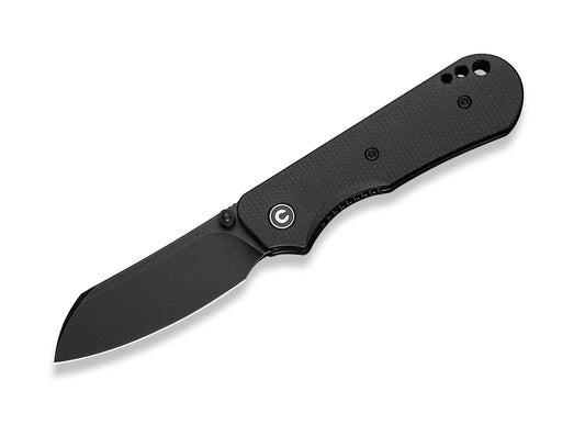 Briceag Crabby Micarta All Black CIVIVI- Lama, Maner Micarta