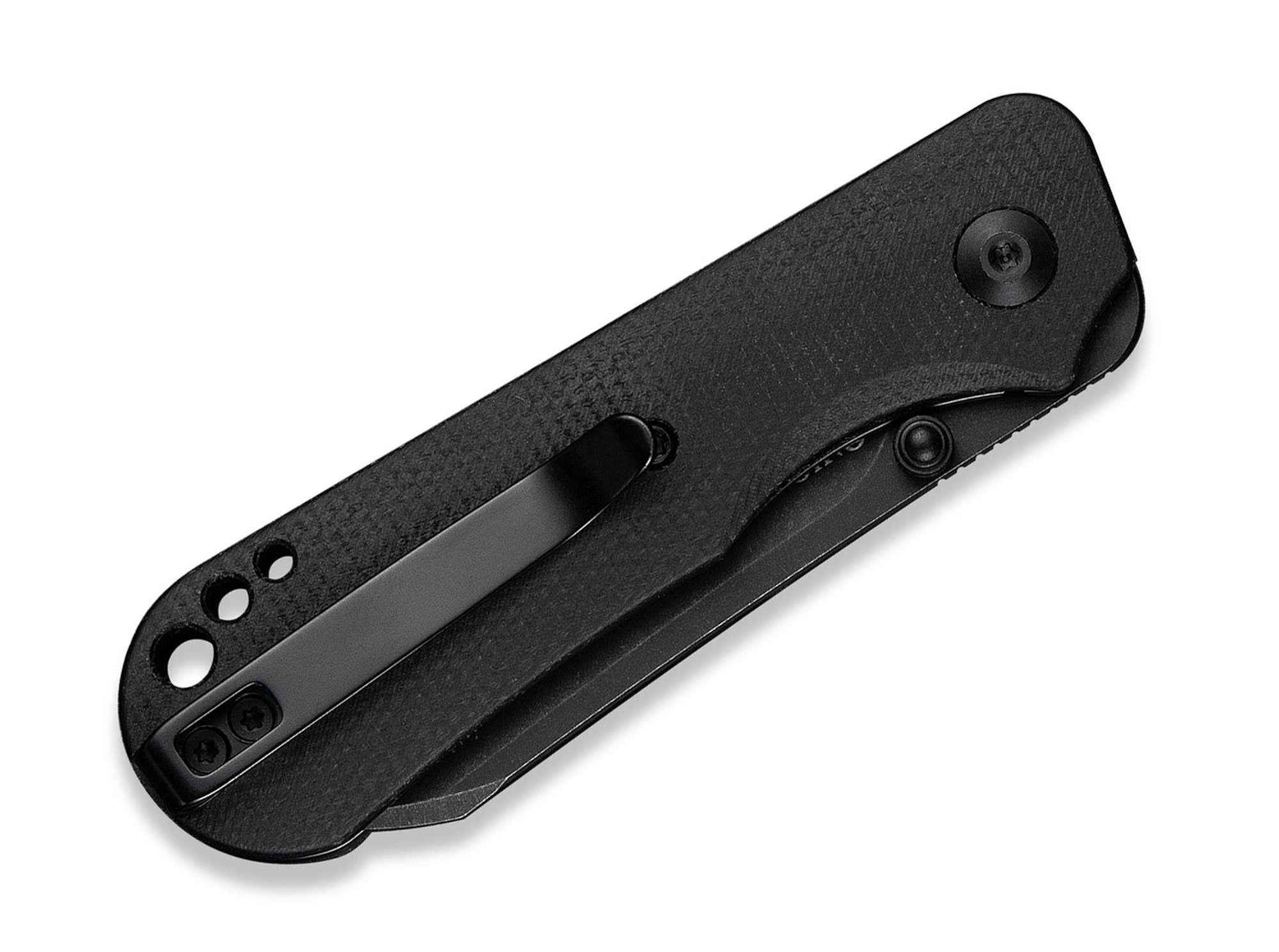 Briceag Crabby Micarta All Black CIVIVI- Lama, Maner Micarta