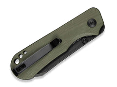 Briceag Crabby OD Green G10 Black Blade CIVIVI- Lama, G10