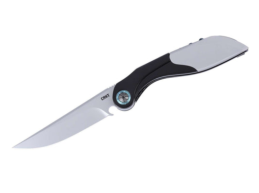 Briceag CRKT Fial Black – Cuțit EDC Mare, Robust și Elegant