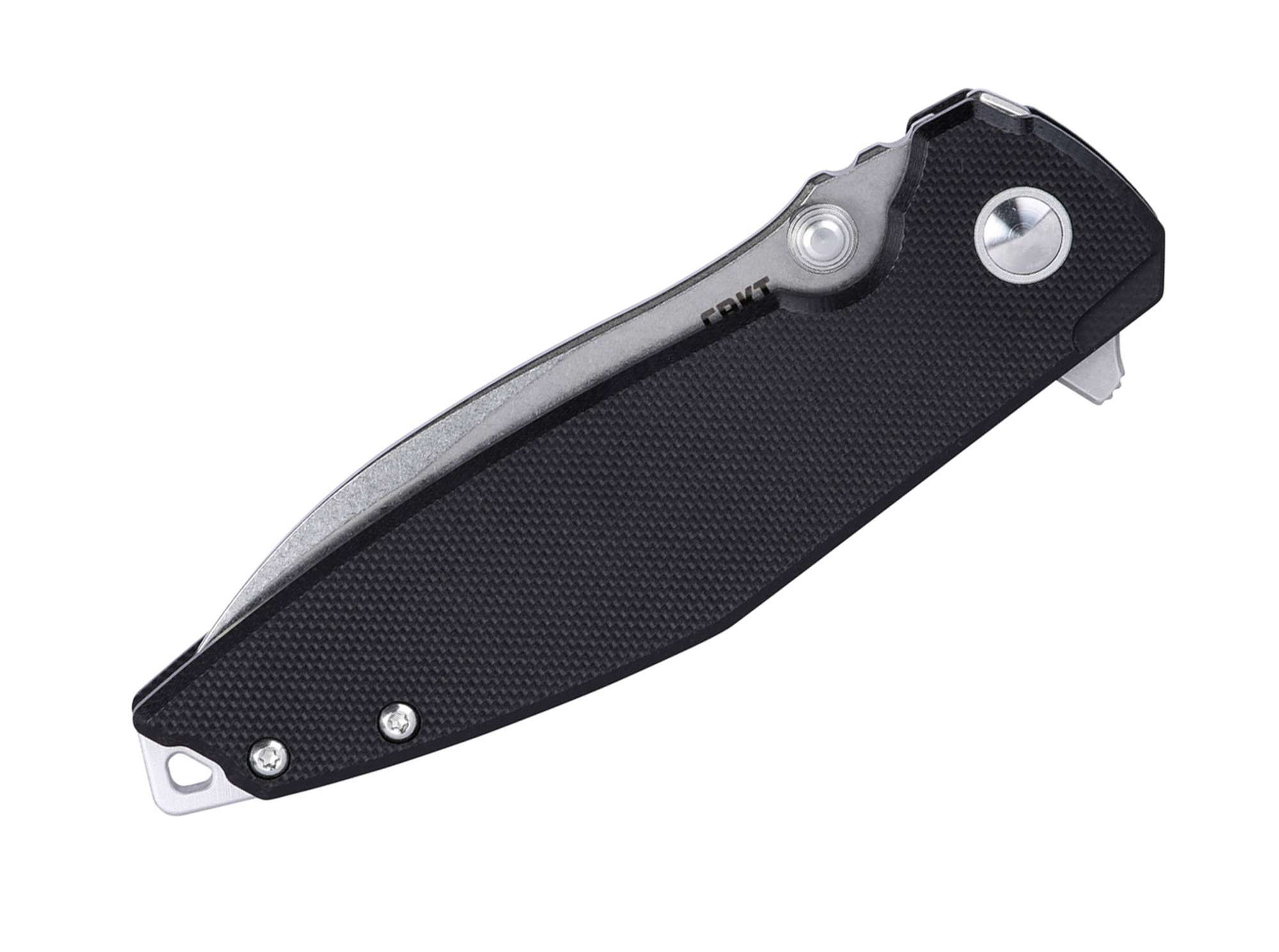 Briceag CRKT Ibis Liner Lock G10 Black – Cuțit EDC Modern, Robust și Versatil