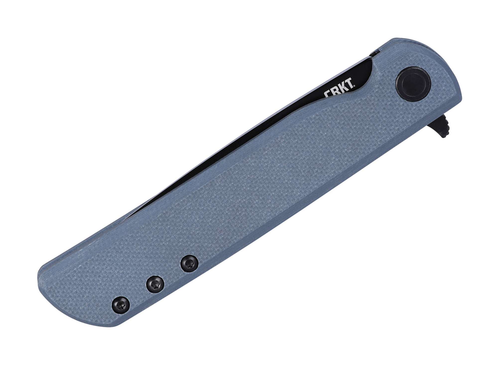 Briceag CRKT LCK+ Liner Lock G10 Gray – Cuțit EDC Slim, Elegant și Rapid