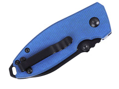 Briceag CRKT Squid Button Lock Micarta Blue – Cuțit EDC Compact, Robust și Elegant