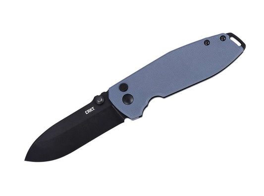 Briceag CRKT Squid XM Button Lock G10 Gray – Cuțit EDC Compact, Robust și Rapid