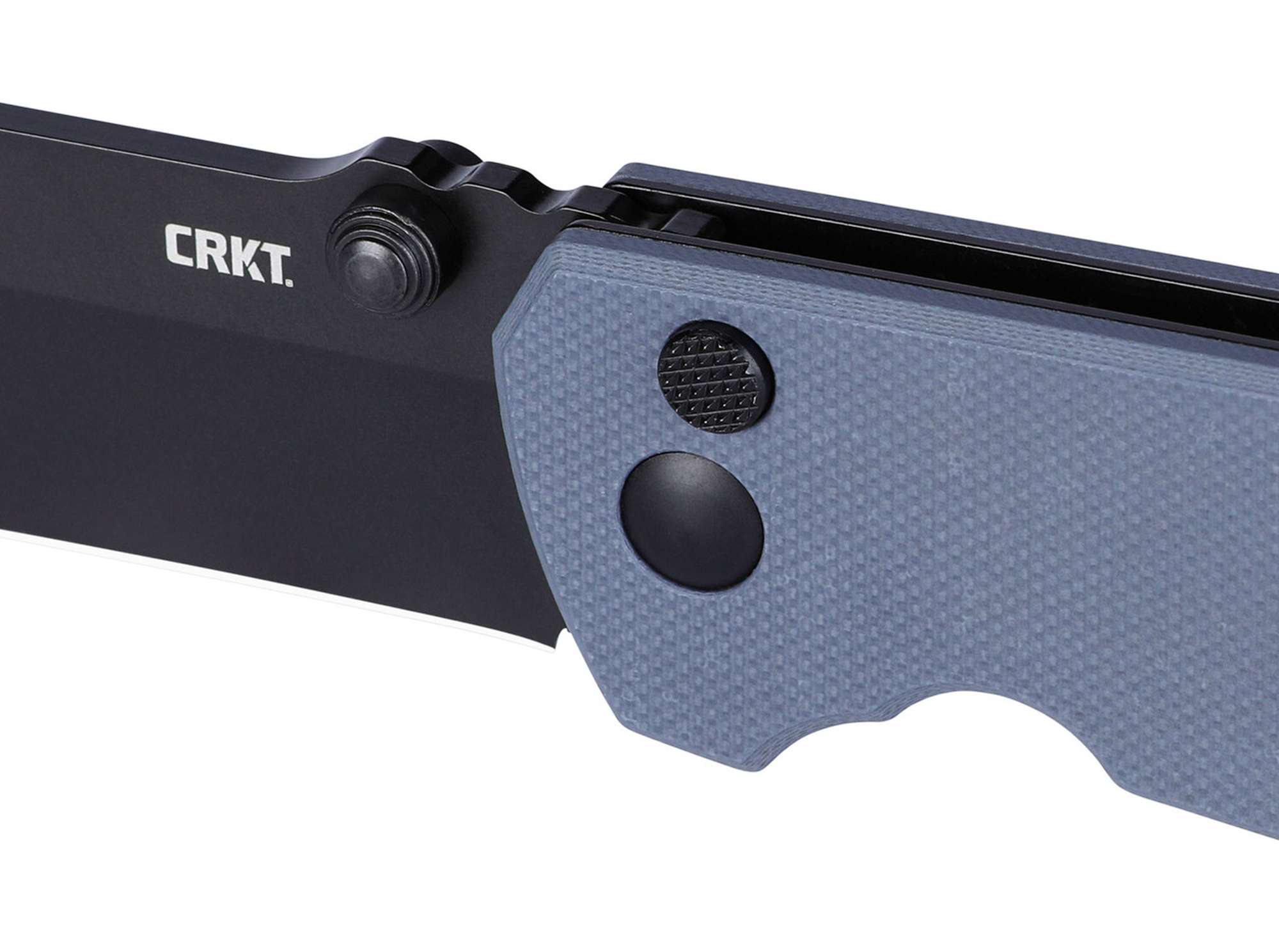 Briceag CRKT Squid XM Button Lock G10 Gray – Cuțit EDC Compact, Robust și Rapid