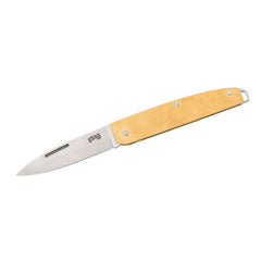 Briceag de Buzunar Herbertz - Alamă, Oțel 440 A, Sistem Slipjoint