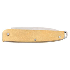 Briceag de Buzunar Herbertz - Alamă, Oțel 440A, Slipjoint