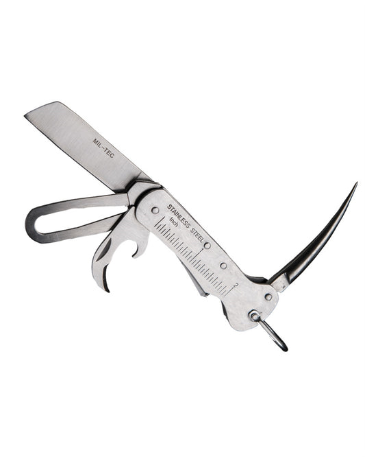 Briceag de Navigație Mil-Tec cu Marlinespike – Lamă 6,5 cm, Inox