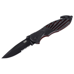 Briceag de Salvare Herbertz CJH - Oțel 420, Linerlock, Serrat