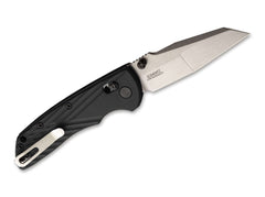 Briceag Deka 3.25" WC Tumble Black Hogue- Lama CPM MagnaCut, Utilizare Ambidextra