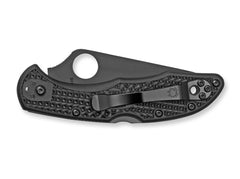 Briceag Delica 4 Lightweight All Black Spyderco- Utilizare EDC, Design Robust