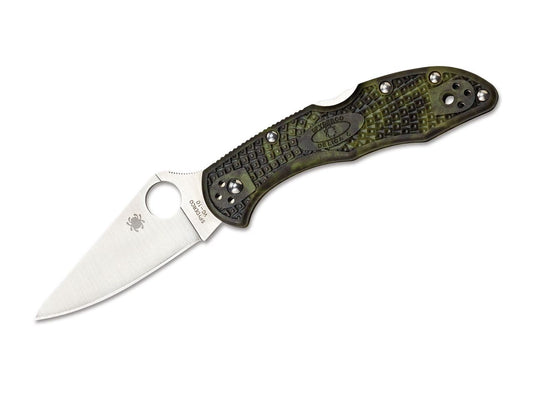 Briceag Delica 4 Lightweight Zome Spyderco- Maner Zome Unic, Lama VG-10