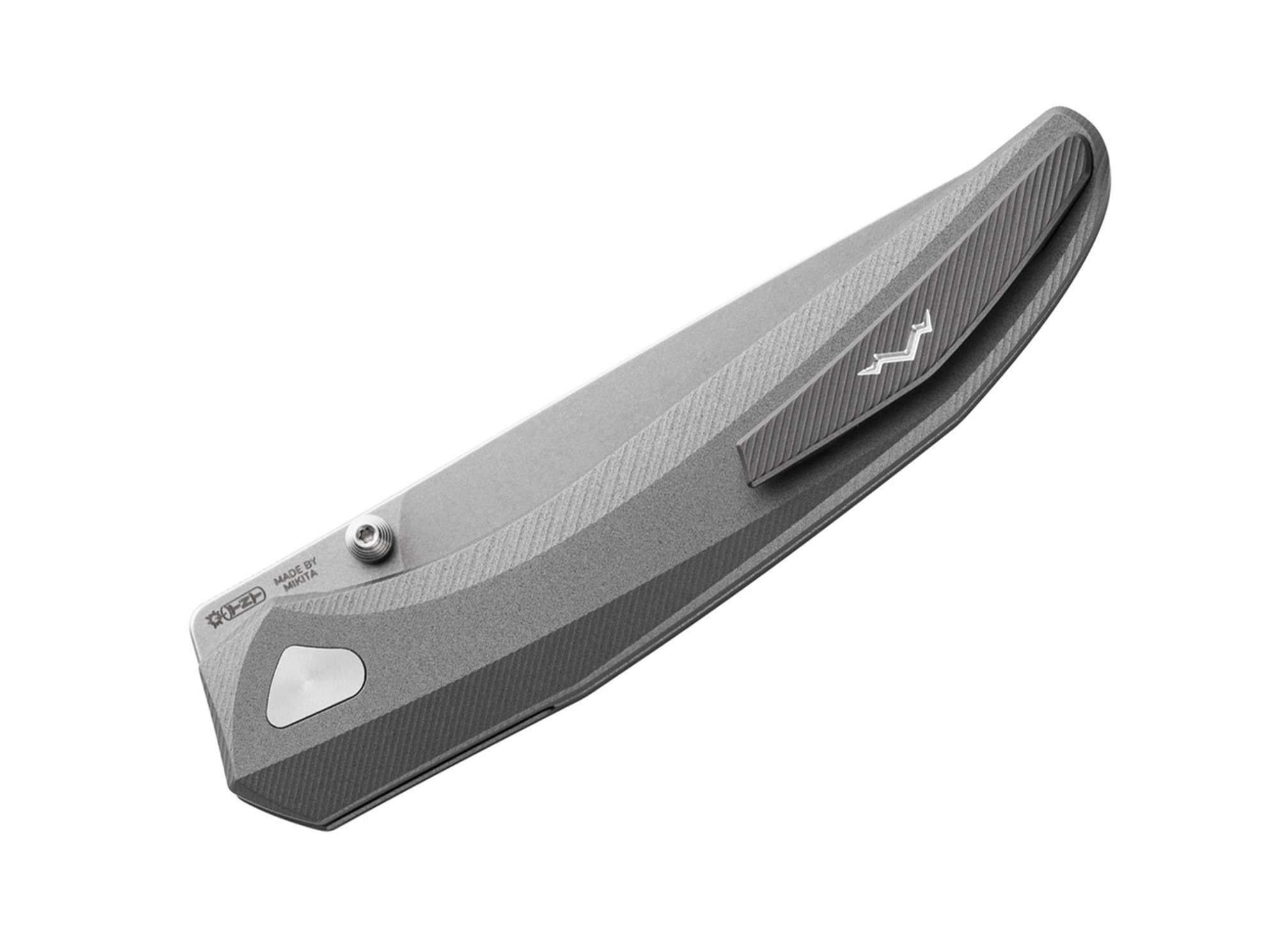Briceag Detonario M390 SW Ti Anodized Aluminum MKM- Lama M390, Maner Aluminiu Anodizat