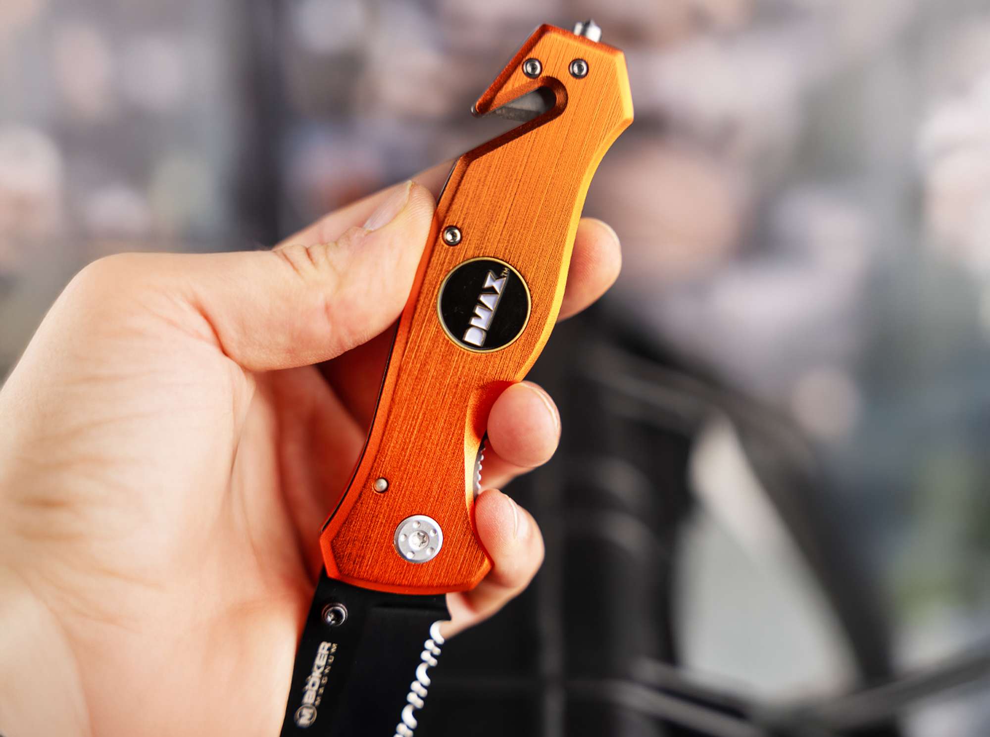 Briceag DMAX Medic Heinr. Böker Baumwerk GmbH- Maner Aluminiu, Sistem Linerlock
