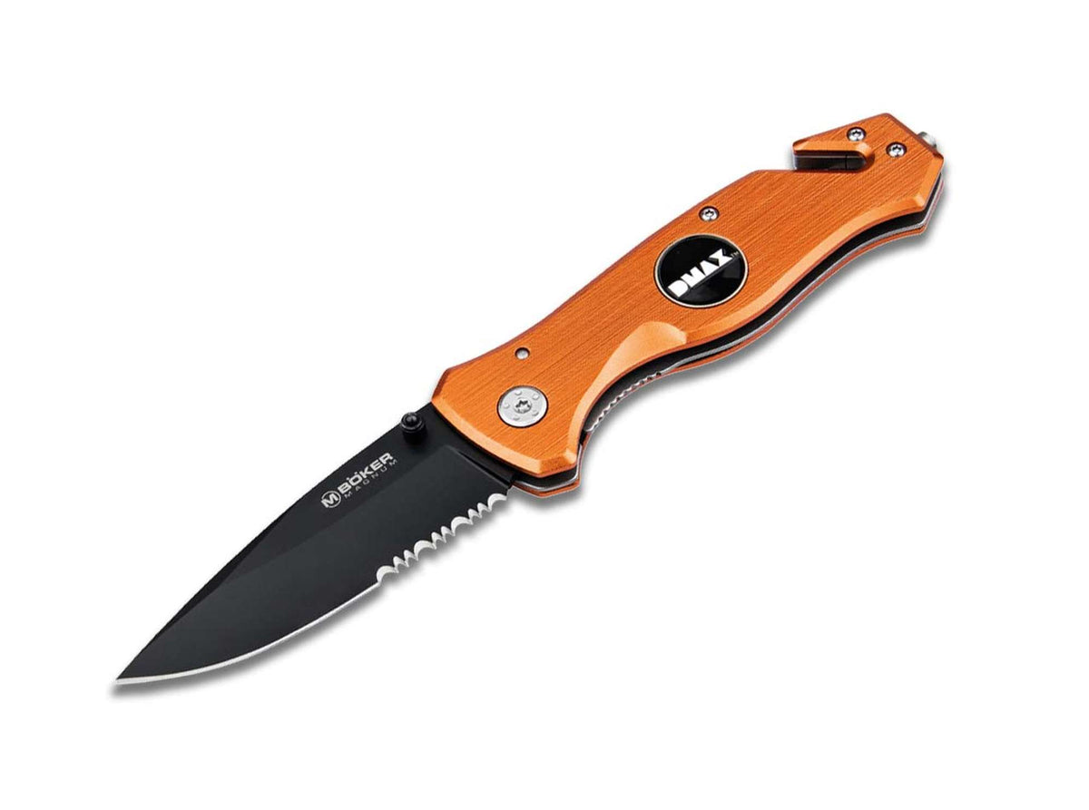 Briceag DMAX Medic Heinr. Böker Baumwerk GmbH- Maner Aluminiu, Sistem Linerlock