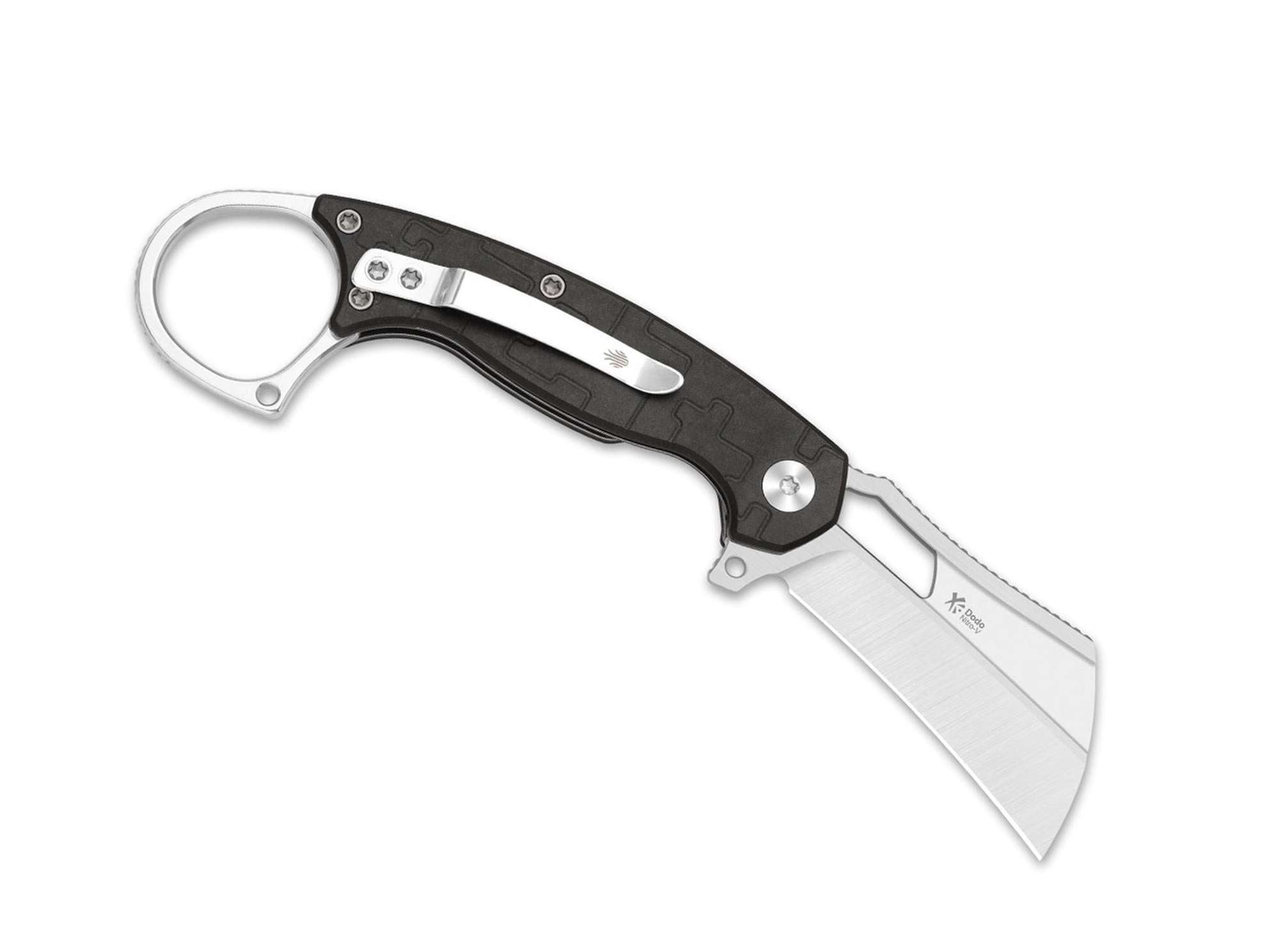 Briceag Dodo Nitro-V Richlite Chocolate Glacier Kizer- Design Compact, Utilizare EDC