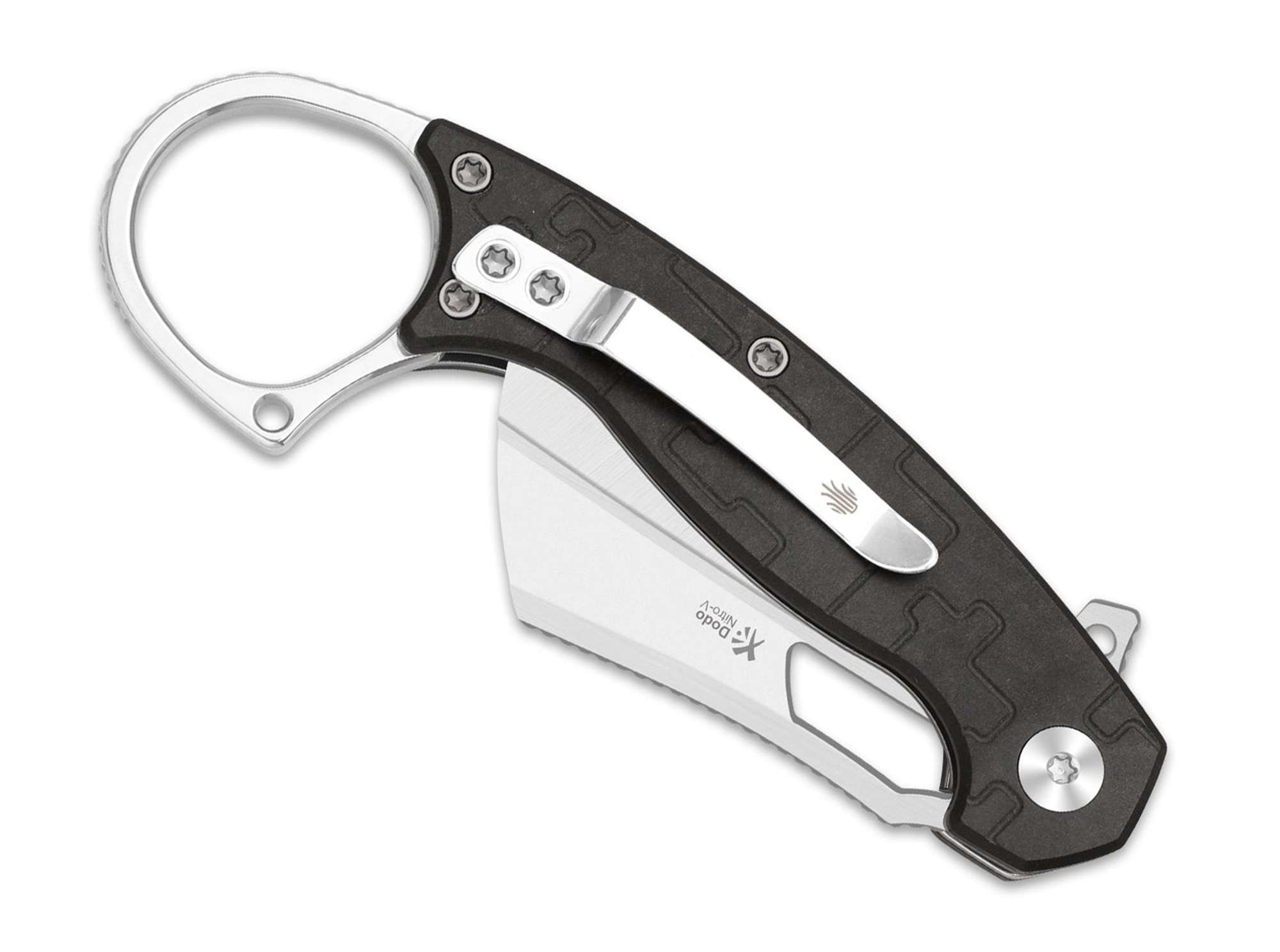 Briceag Dodo Nitro-V Richlite Chocolate Glacier Kizer- Design Compact, Utilizare EDC
