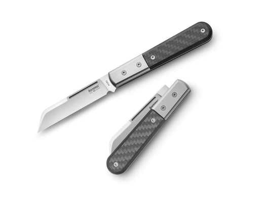 Briceag Dom Barlow CF LionSteel- Maner Fibra Carbon, Lama M390