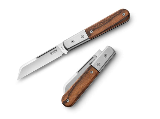 Briceag Dom Barlow Santos Wood LionSteel- Lama M390, Maner Lemn Santos