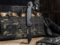 Briceag Dönges Basic Tactical Böker- Lamă Tanto Neagră, Funcții de Salvare