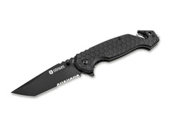 Briceag Dönges Basic Tactical Böker- Lamă Tanto Neagră, Funcții de Salvare
