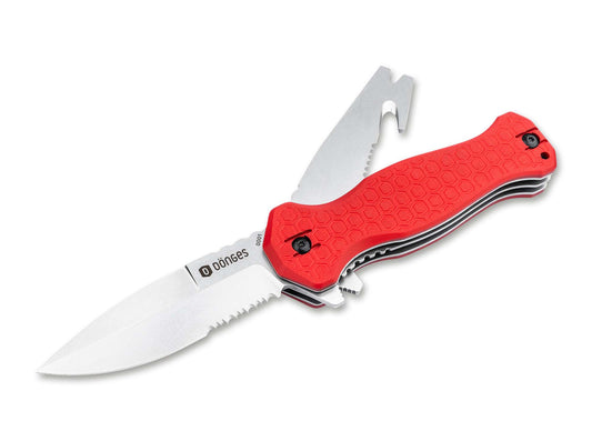 Briceag Dönges Expert Fire Folder Böker- Oțel D2, Lame Salvare