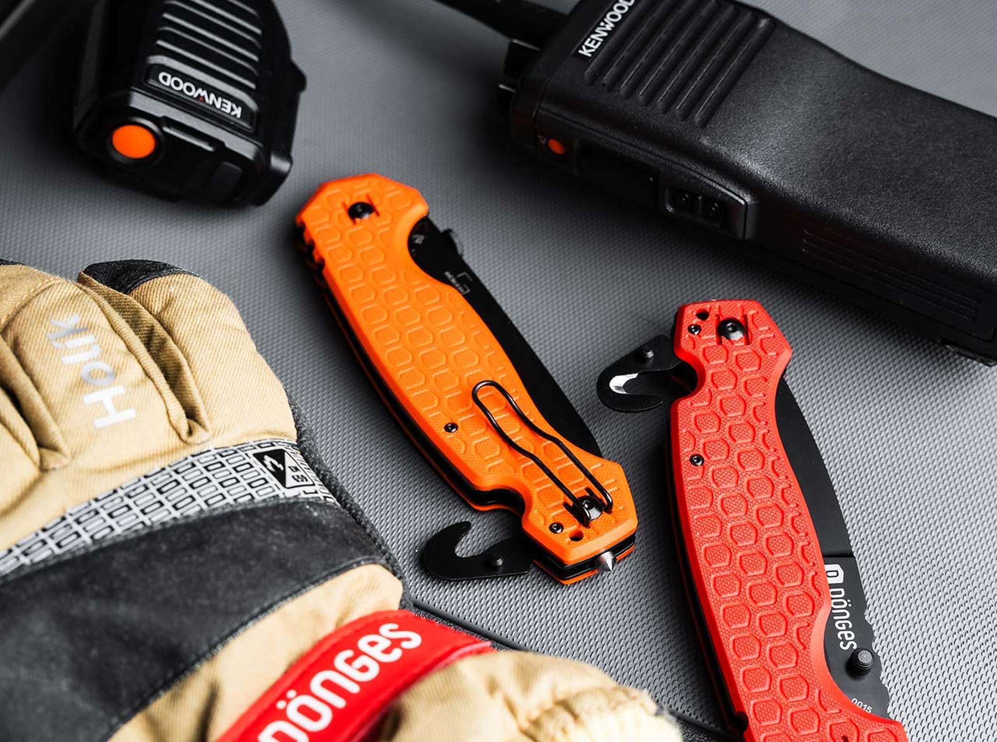 Briceag Dönges Professional Rescue Boker- Maner G10, Lama D2