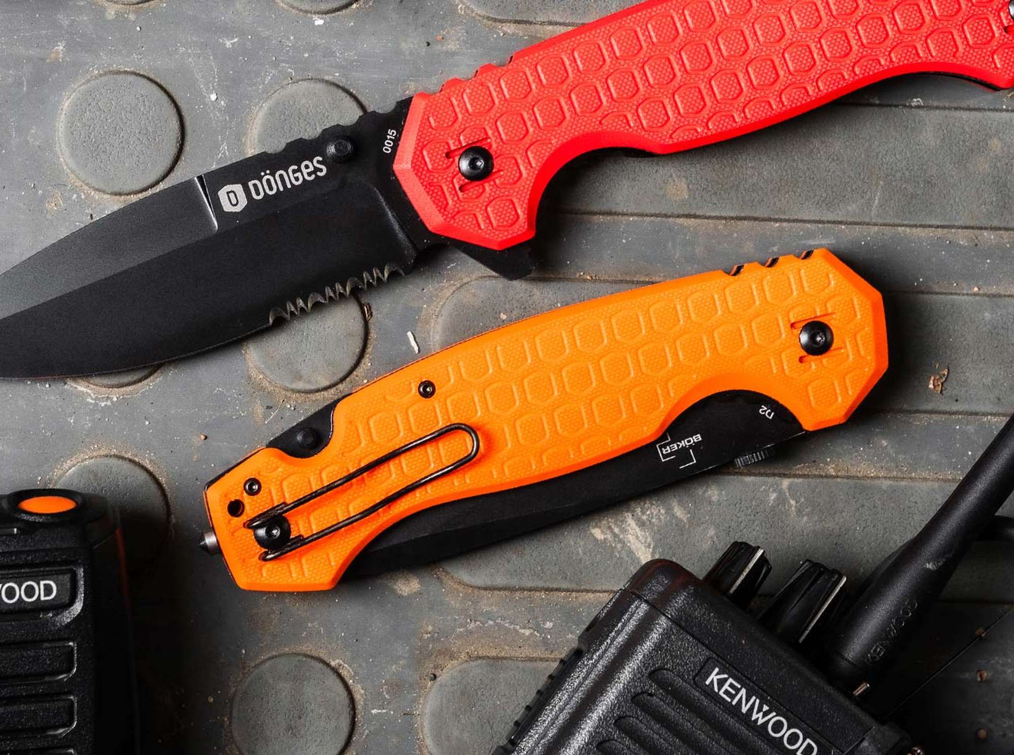 Briceag Dönges Professional Rescue Boker- Maner G10, Lama D2