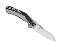Briceag Draca S45VN Aluminum CF Kizer- Otel S45VN, Maner Aluminiu CF