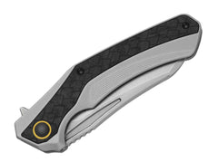 Briceag Draca S45VN Aluminum CF Kizer- Otel S45VN, Maner Aluminiu CF