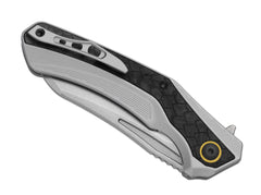 Briceag Draca S45VN Aluminum CF Kizer- Otel S45VN, Maner Aluminiu CF