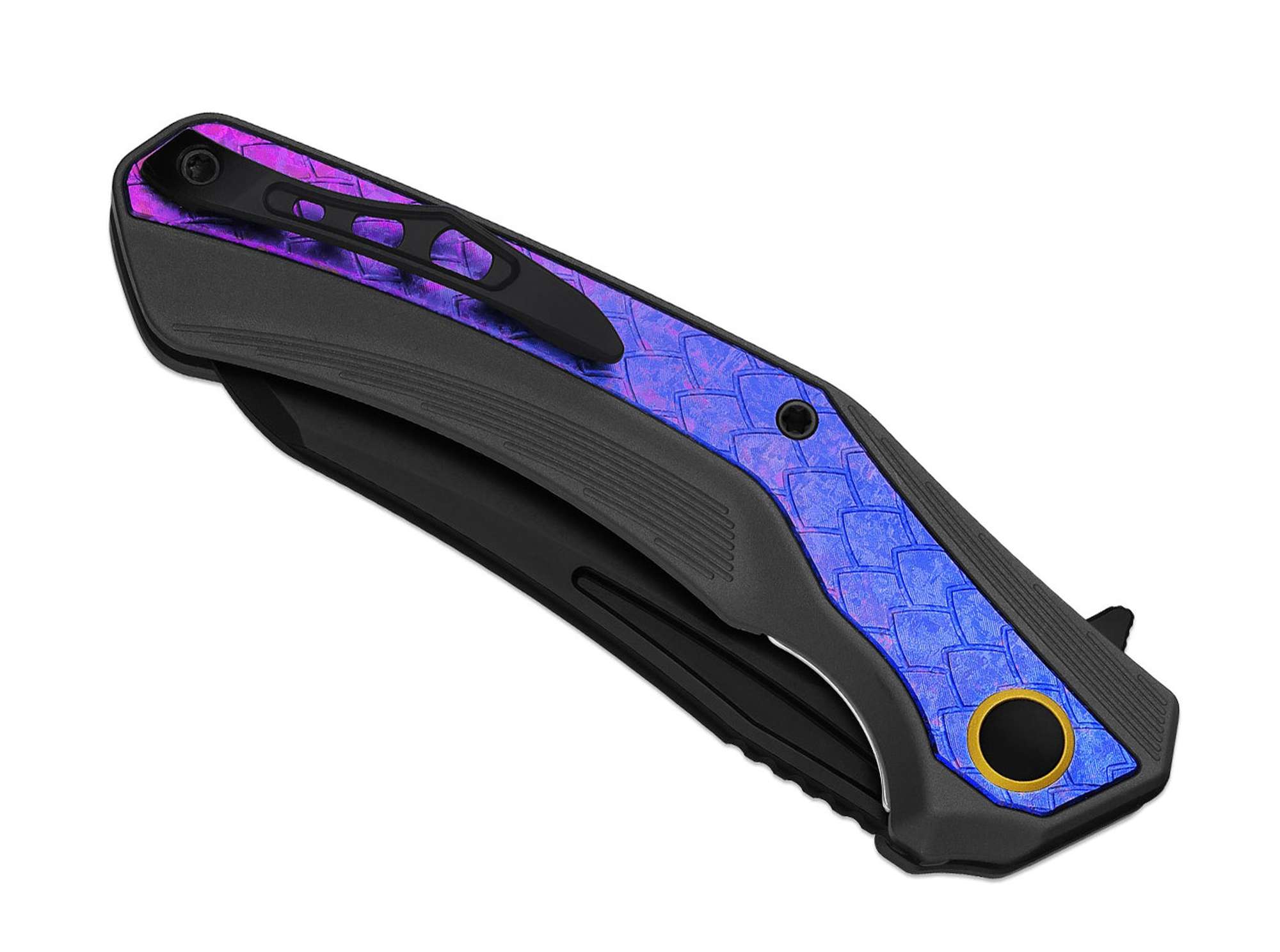 Briceag Draca S45VN Aluminum Crystallized Ti PVD Kizer- EDC, Robust