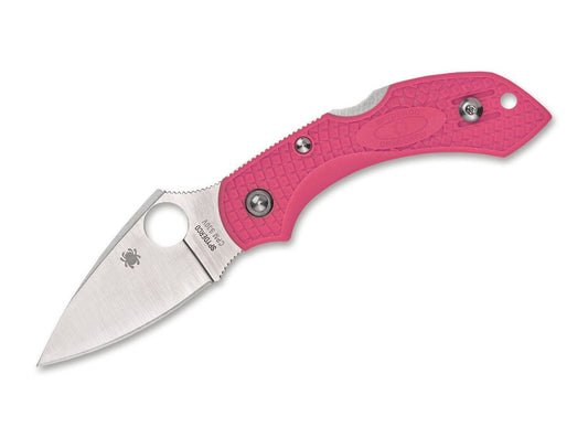 Briceag Dragonfly 2 Lightweight Pink CPM-S-30V Spyderco- Lama Rezistenta, Maner FRN Roz