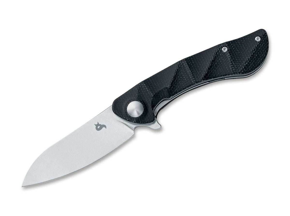 Briceag Dripper Micarta Black BlackFox- Maner Ergonomic, Mecanism Flipper
