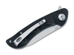 Briceag Dripper Micarta Black BlackFox- Maner Ergonomic, Mecanism Flipper