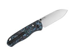 Briceag Drop Bear CF Blue Kizer- Lama Elmax, Maner Carbon Albastru