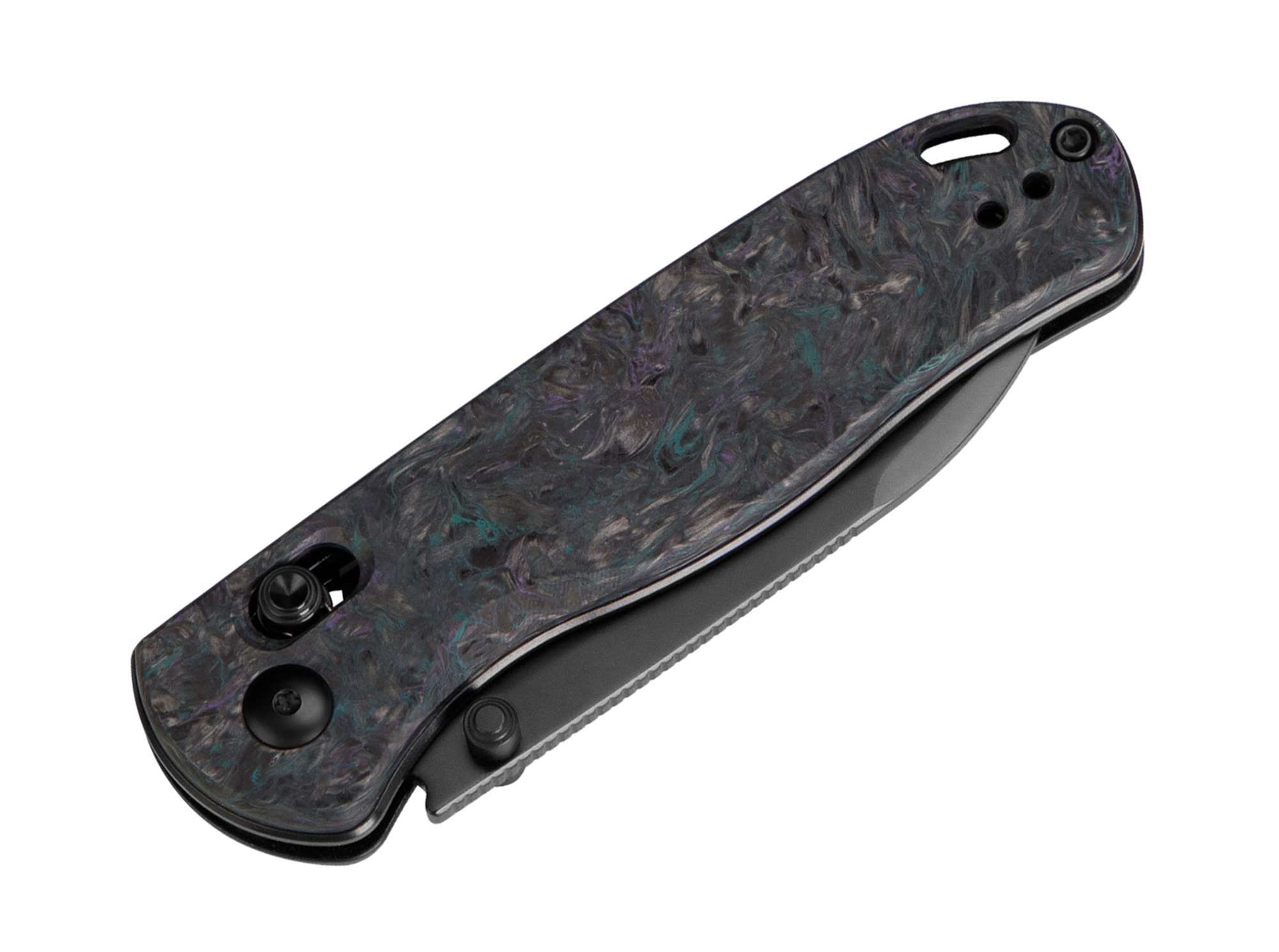 Briceag Drop Bear CF Medusa Kizer- Lama S-35VN, Design Medusa Carbon