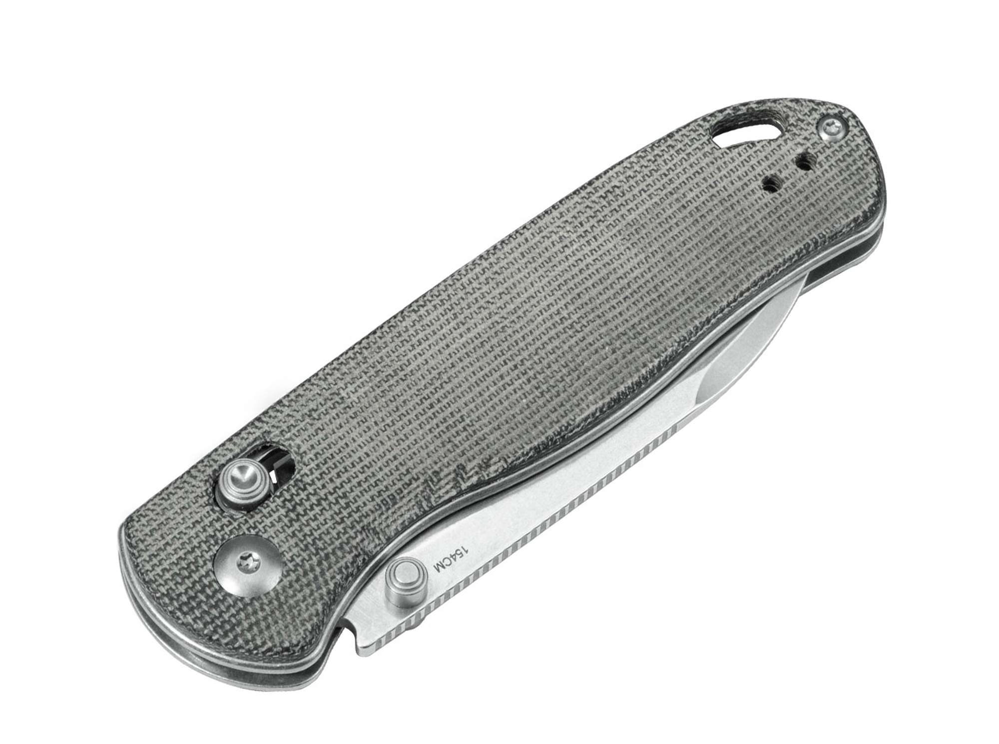 Briceag Drop Bear Micarta Grey Kizer- Maner Micarta Gri, Mecanism Clutch Lock