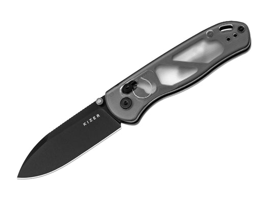 Briceag Drop Bear Nitro-V Acrylic Kizer- Lamă Nitro-V, Mâner Acrilic
