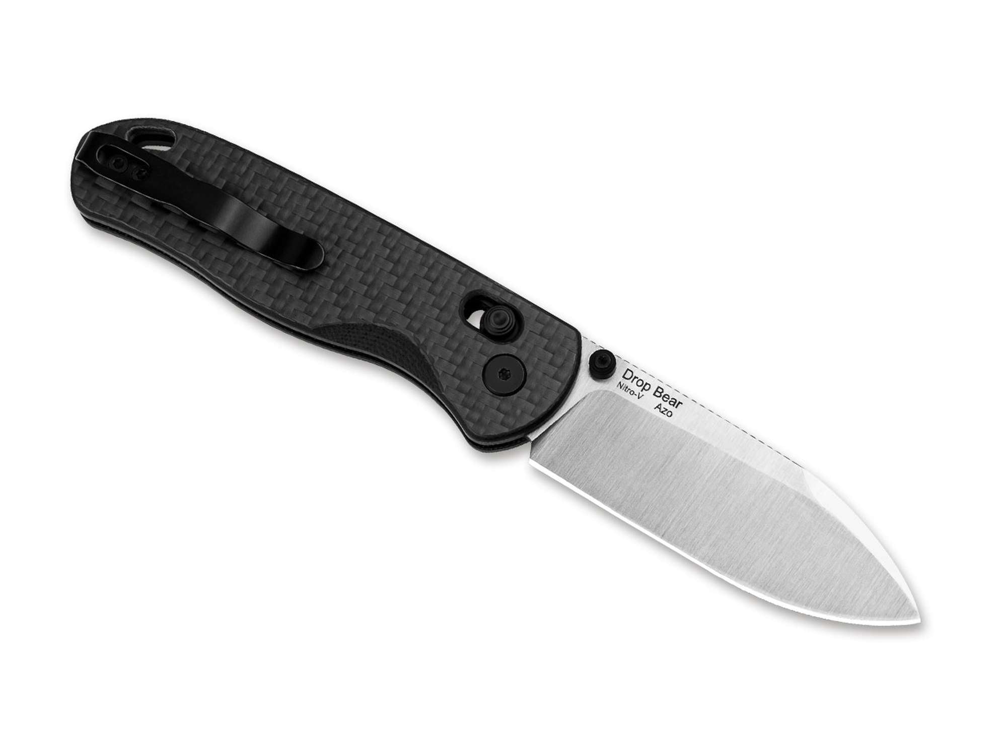 Briceag Drop Bear Nitro-V CF Kizer- Lama Nitro-V, Maner Carbon