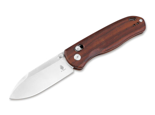 Briceag Drop Bear Nitro-V Wood Kizer- Lamă Nitro-V, Mâner Lemn