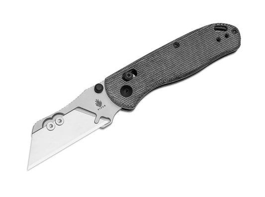 Briceag Drop Bear Utility Dark Grey Micarta Kizer- Lama Utilitara, EDC