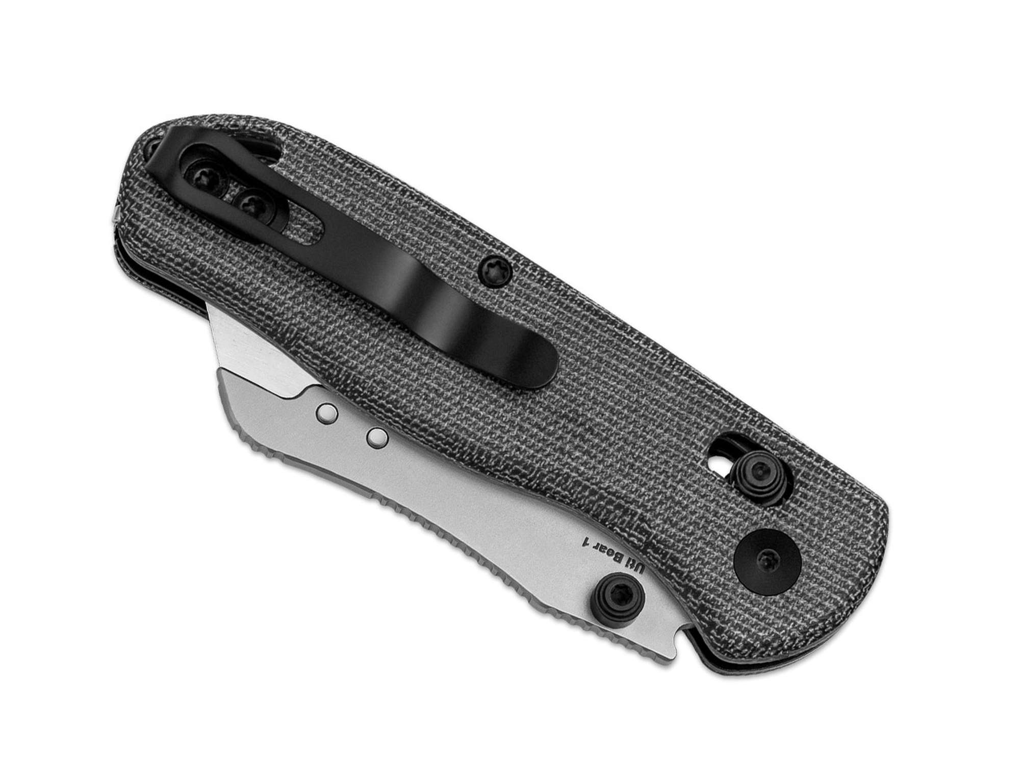 Briceag Drop Bear Utility Dark Grey Micarta Kizer- Lama Utilitara, EDC