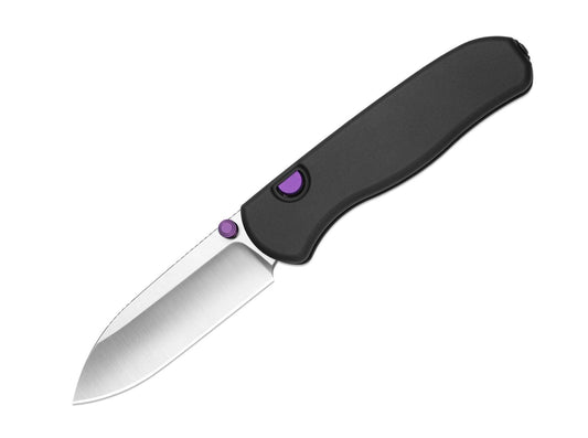 Briceag Drop Bear Zero Elmax Black Aluminum Kizer- Otel Elmax, Maner Aluminiu Negru
