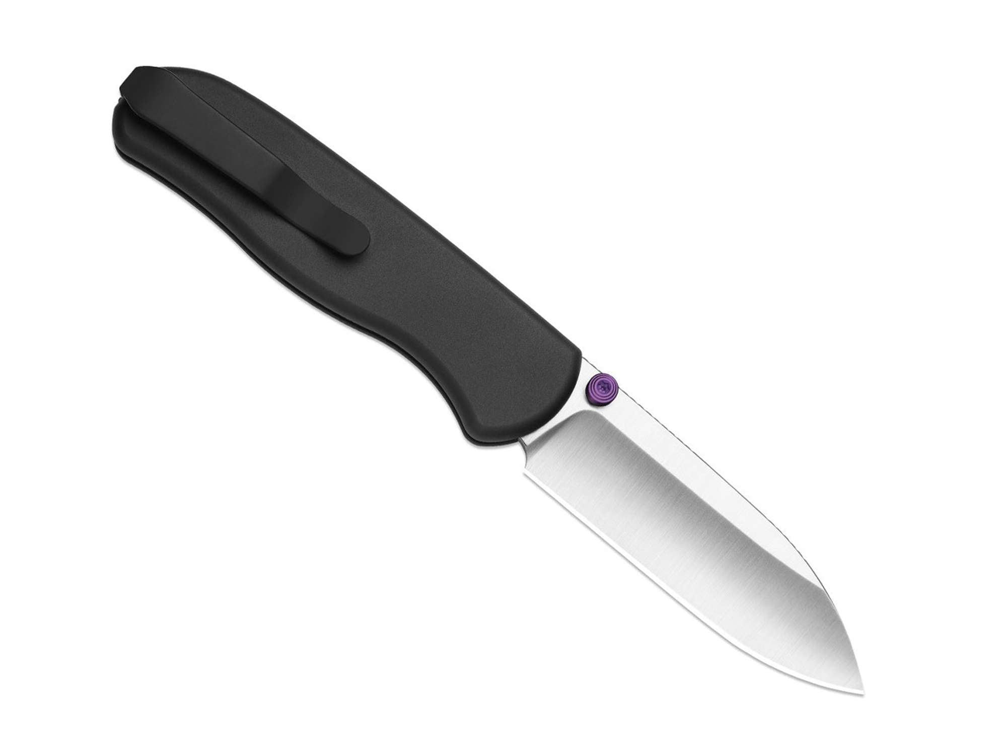 Briceag Drop Bear Zero Elmax Black Aluminum Kizer- Otel Elmax, Maner Aluminiu Negru