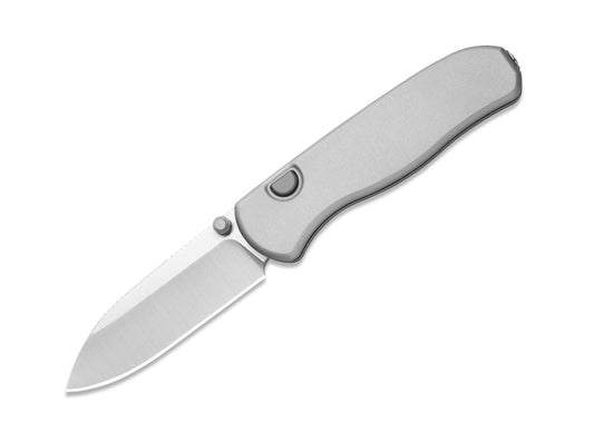Briceag Drop Bear Zero M390 Grey Aluminum Kizer- Otel M390, Utilizare EDC
