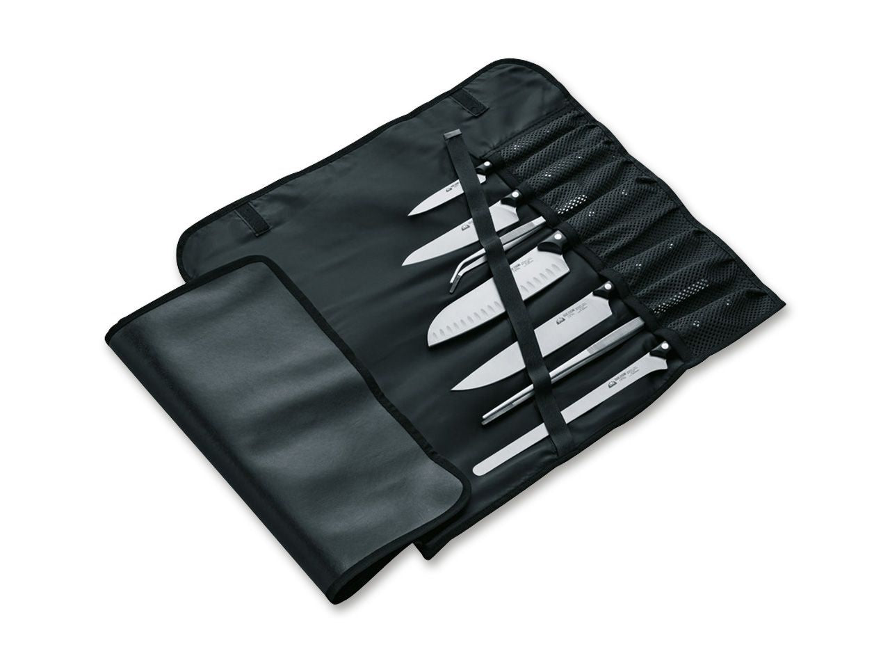 Briceag Due Cigni Rotolo Porta Roll Bag Boker- 9 Cutite, Siguranta