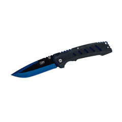 Briceag Einhandmesser Albastru CJH - Oțel 420, Linerlock