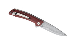 Briceag Einhandmesser Damast Sandelholz CJH - Damasc, Linerlock, Clip