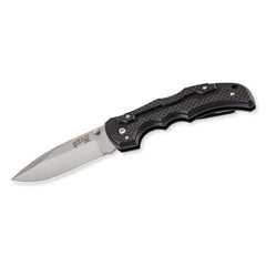 Briceag Einhandmesser G10/Carbon Negru Herbertz Selektion - Oțel 440A, Backlock